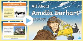 Who was Amelia Earhart? - Twinkl