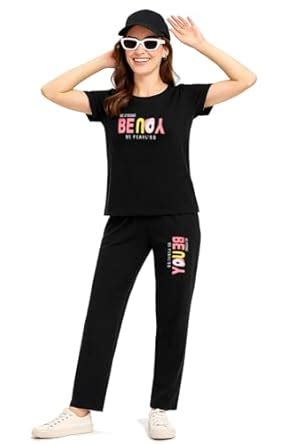 Buy XOYA Cotton Night Suit for Women – Printed T-Shirt & Pajama | Soft ...