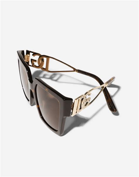 DG Diva Sunglasses in Brown for Women | Dolce&Gabbana®