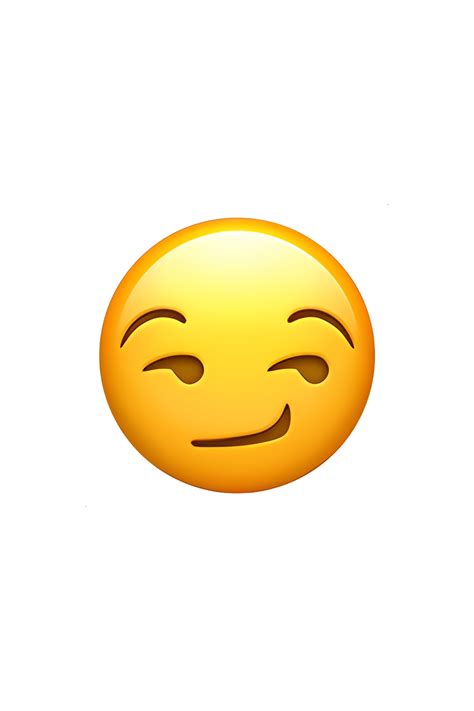 😏 Smirking Face Emoji | Emoji stickers iphone, Emoji, Apple emojis