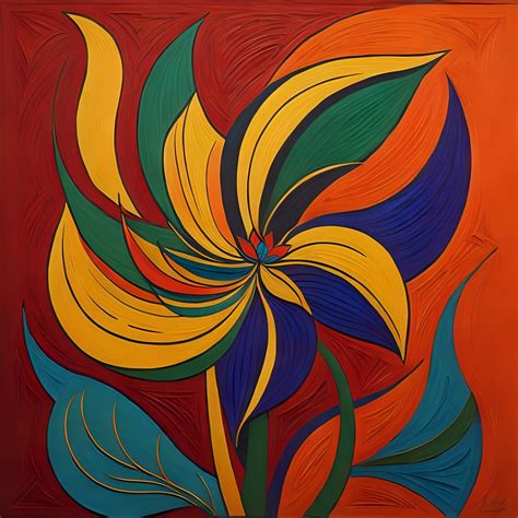 Abstract Flower Art Free Stock Photo - Public Domain Pictures