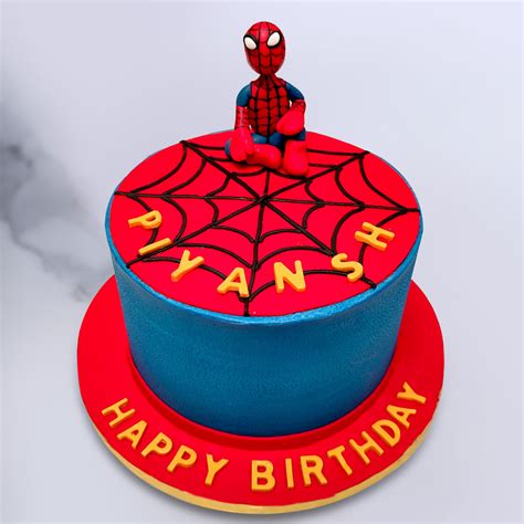 Spiderman Cake | Kids Birthday Cake | Order Custom Cakes in Bangalore ...