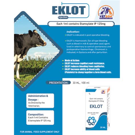 EKLOT Injection SBM Pharmaceuticals
