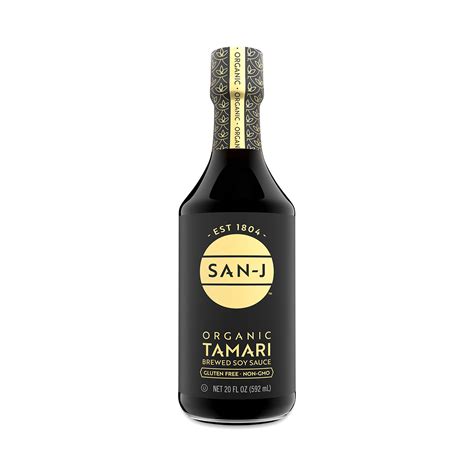 San-J Organic Tamari Gluten-Free Soy Sauce | Thrive Market