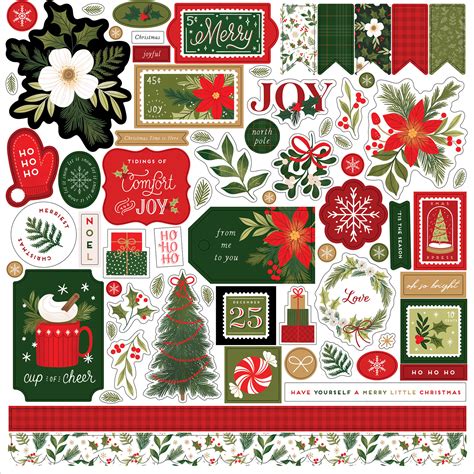 Daily Deals > Jolly Stockings Paper - Christmas Joy - Echo Park: A ...