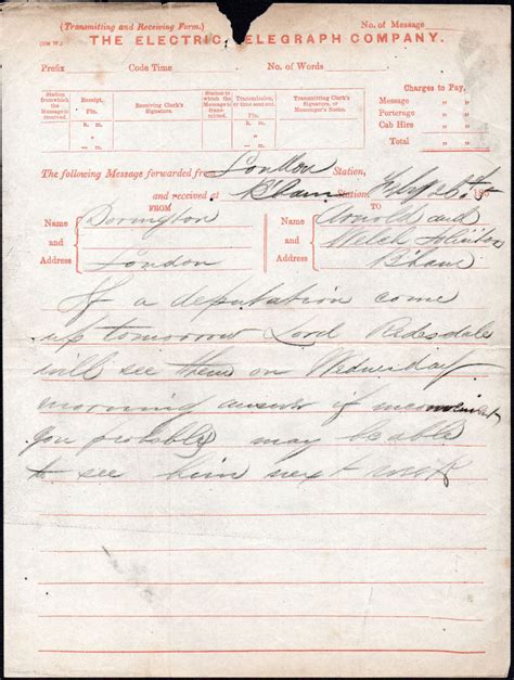 GB Telegraph Stationery.