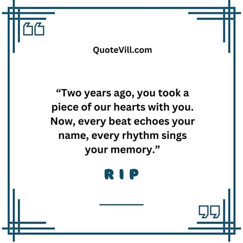 50 Emotional 2 Year Death Anniversary Quotes