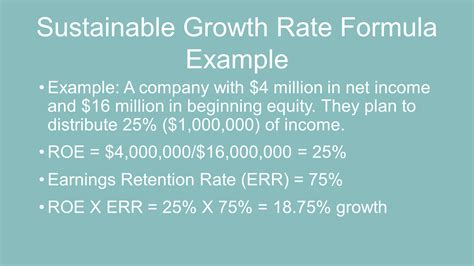 Hidden Insights in the Sustainable Growth Rate Formula