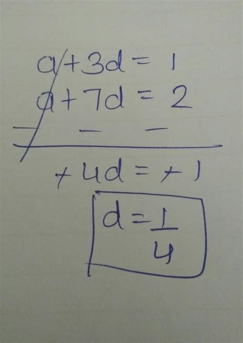The 4th and 8th terms of an ap are in the ratio 1:2 and 10th term is 30 ...