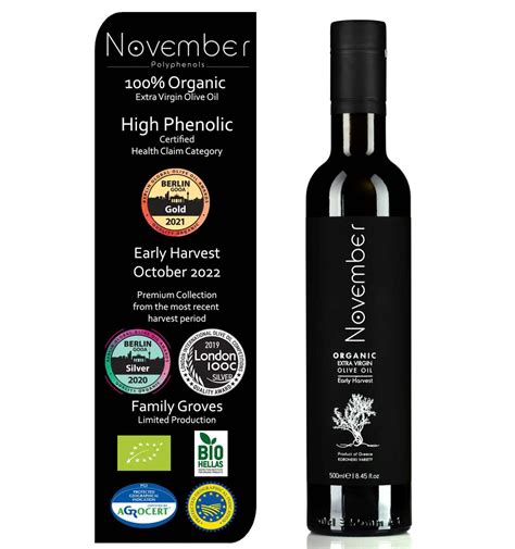November - High Polyphenol Olive Oil