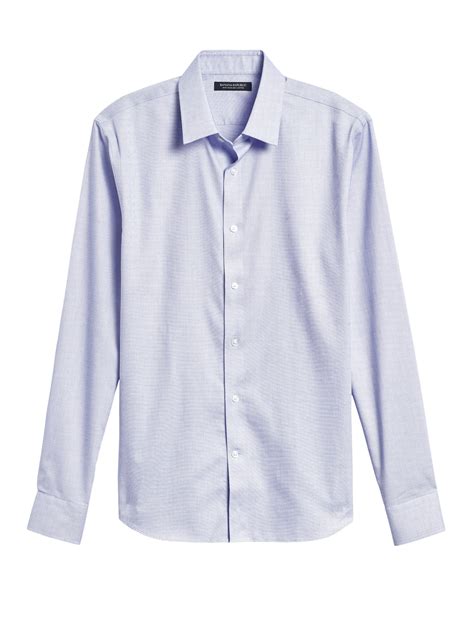 Untucked Slim-Fit Non-Iron Dress Shirt | Banana Republic