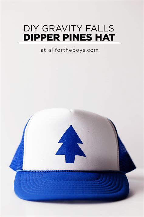 DIY Dipper Pines Hat from Gravity Falls — All for the Boys