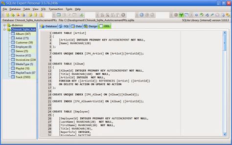 Scripting in SQLite 的图像结果