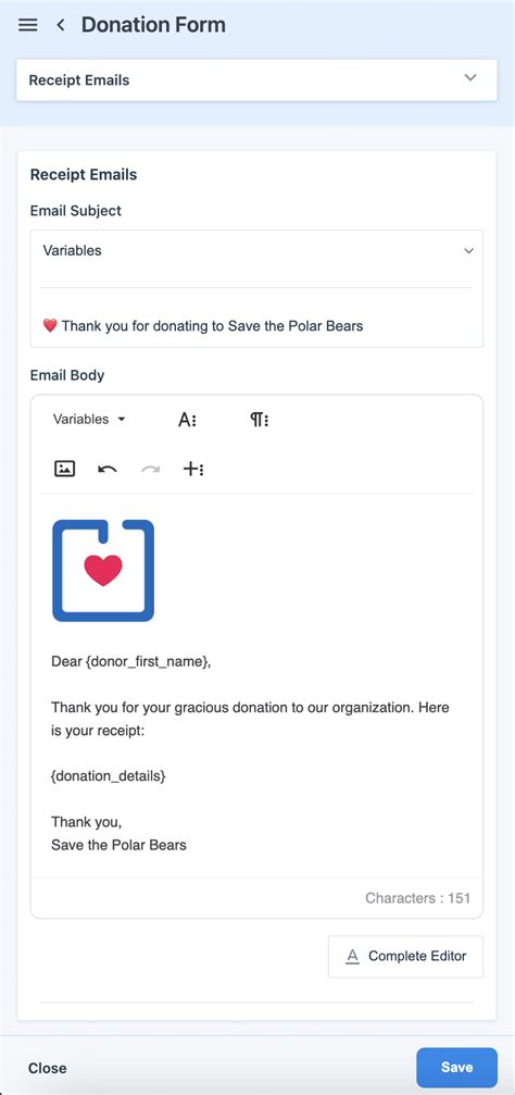 Donation 的图像结果
