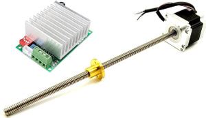 INVENTO 1pcs TB6600 Stepper Driver + Nema 23 Stepper Motor 12.6 Kg-cm ...