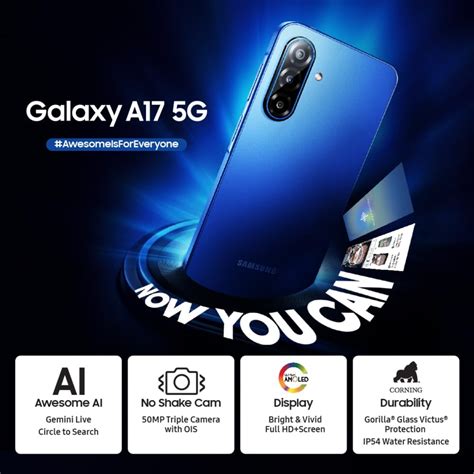 Samsung Galaxy A17 5G Grey