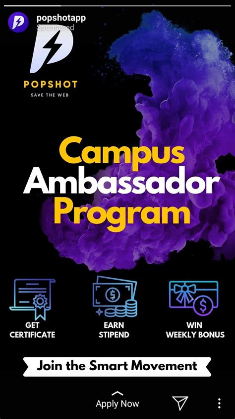 Pin by audry gita on campus ambassador program | Ambassador, Campus ...
