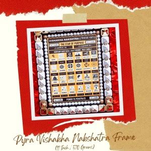 VSP VASTU SAMADHAN 64 PYRA VISHAKHA NAKSHATRA FRAME Designed to ...