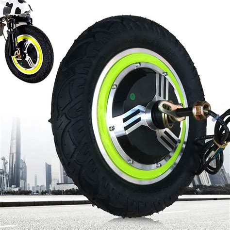 Buy CNCEST Electric Scooter Wheel Brushless Hub Motor E-Bike Hub Motor ...