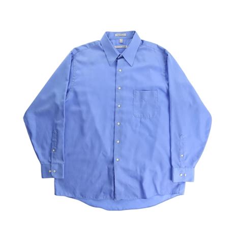 【OTSU】"GEOFFREY BEENE" satin fabric color dress shirt -11485- | cv