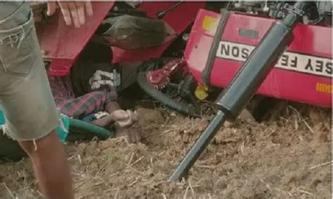 Tractor overturned in the field: While plowing, the driver died after ...