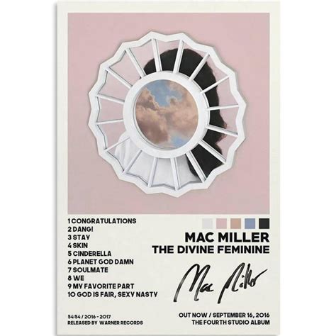 Rating Mac Miller's albums (The Divin Feminine) : r/MacMiller
