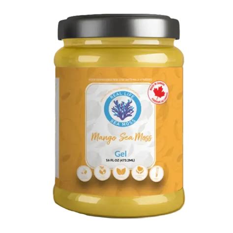 Real Life Sea Moss Mango Sea Moss Gel (16 oz) Delivery or Pickup Near ...