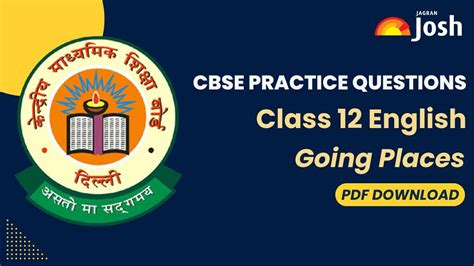 CBSE Class 12 English Going Places Important Questions 2024-2025 PDF