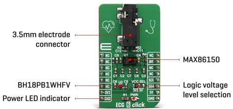 ECG 6 Click - Mikroe | Mouser