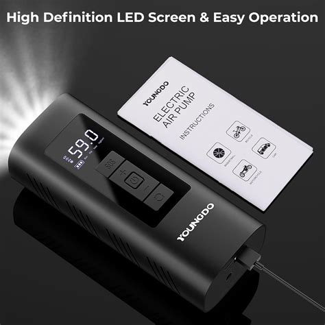 YOUNGDO Tire Inflator Portable Air Compressor, 150 India | Ubuy