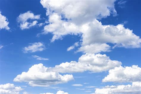 Blue Sky With Clouds Wallpaper