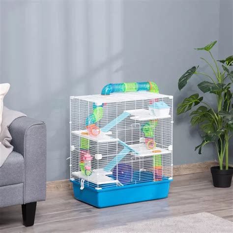 PawHut Extra Large 23 Hamster Cage with Tubes India | Ubuy