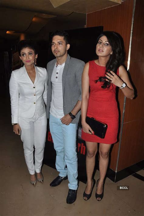 Herry T, Debonita Sur and Aneet Kaur during the launch of Bhangarh ...