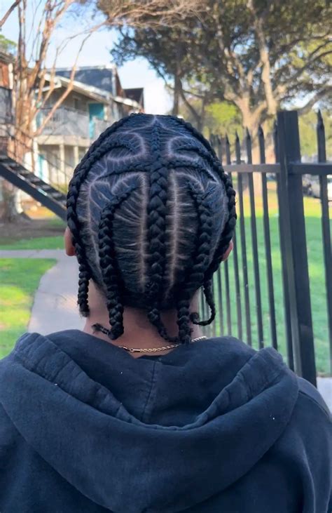Pin by 𝕾𝖙. 𝖄𝖆𝖆 on Naturals, Human & Synthetic | Cornrow hairstyles for ...