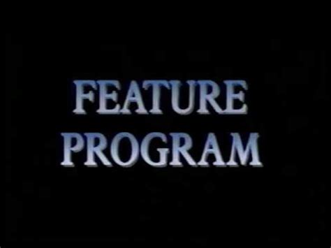 Image result for 2001 Feature Program