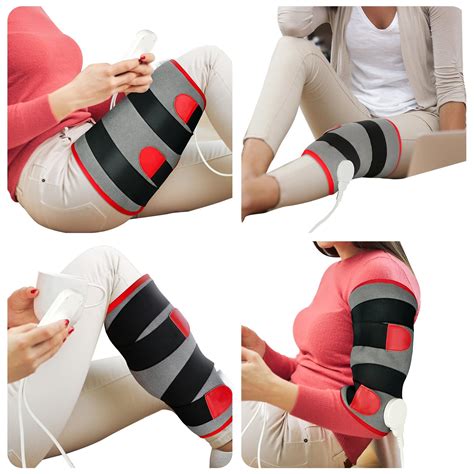 Comfytemp Heating Pad for Leg Pain & Cramps Relief, Wearable Knee Heating Pads for Knee Pain ...