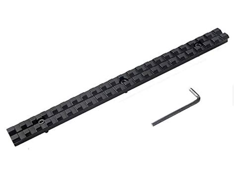 Flashlight Mount Low Profile 20mm Riser Rail Mount - 3 Slot Dovetail ...