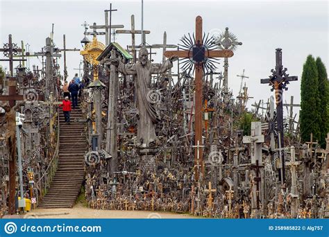 SIAULIAI, LITHUANIA. Hill of Crosses is a Unique Monument of History and Religious Folk Art and ... - religion in lithuania