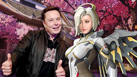 Elon Musk Asked Amber Heard To Dress Up as Mercy From Overwatch