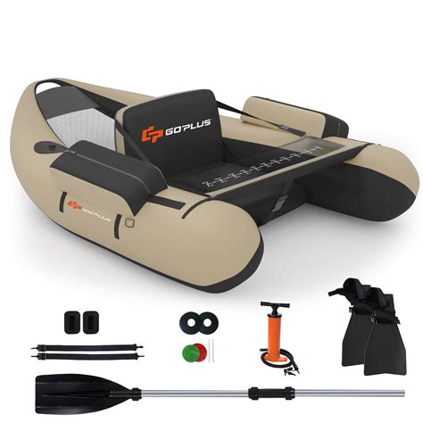 Goplus Inflatable Fishing Float Tube wPump & Storage India | Ubuy