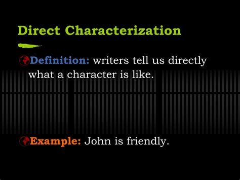 PPT - Exploring Characterization in Stories PowerPoint Presentation, free download - ID:9138856
