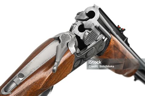 Luxury Doublebarreled Shotgun With A Vertical Arrangement Of Barrels ...