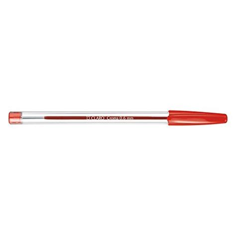Buy CLARO pens Croma Ball Pen (Red) -100 Pieces Online at Low Prices in ...