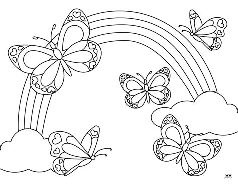 Coloring Pages Butterflies Coloring Pages Printable