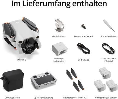 DJI Mini 3 Fly More Combo (DJI RC) – Ultraleichte India | Ubuy