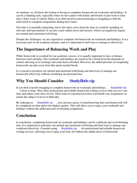 Framework for Holiday Homework 的图像结果