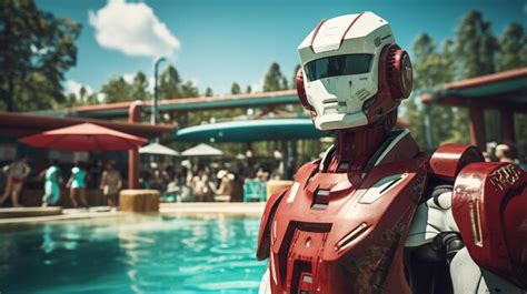 Robot humain, fond d'écran HD 8K Banque de Photographies | Image ...