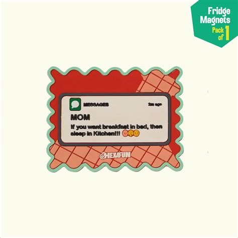 Shop Momzilla Fridge Magnet | Because Moms Rule The Kitchen - Pack of 1 ...