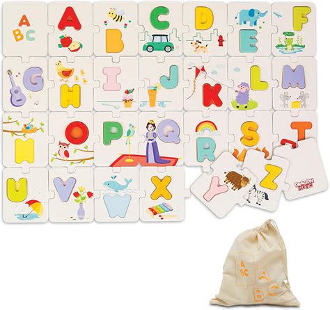 Amazon.com: Dragon Drew Jumbo ABC Floor Puzzle for Kids | 17”x24” (54 ...