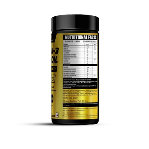 Triple Strength Omega-3 Fish Oil - Premium Health Supplement – Ripped ...